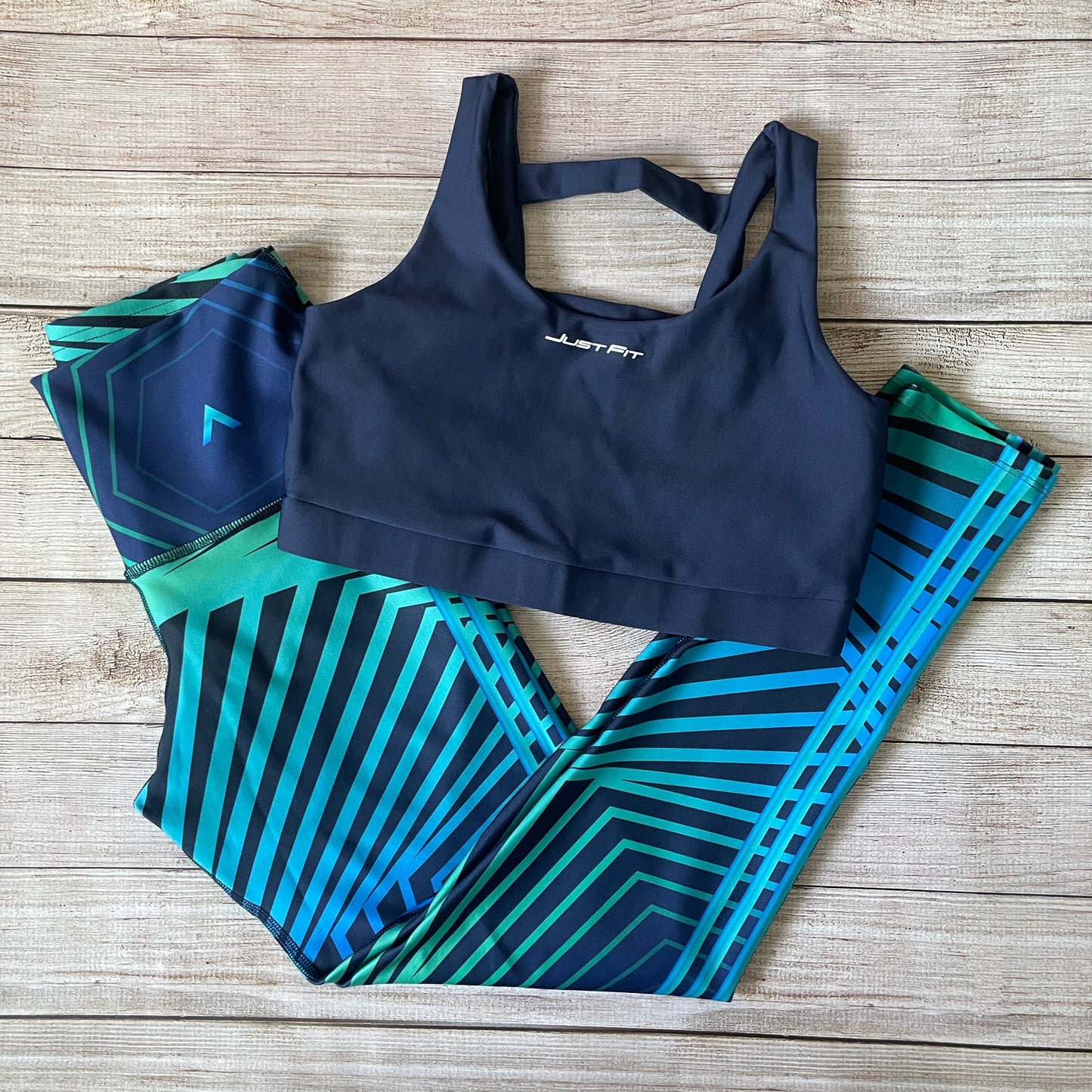 LICRA A101 + TOP JULIA AZUL NAVY