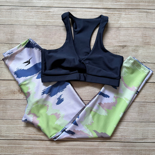 LICRA 678 + TOP EMMA AZUL NAVY