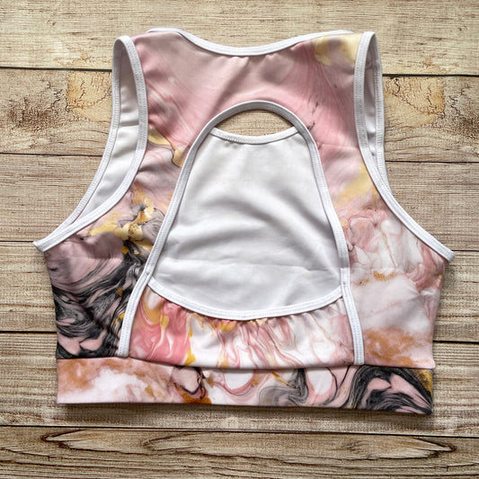 🔻SALE: TOP ESTAMPADO ESPALDA ABIERTA