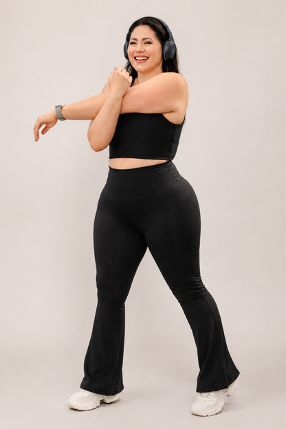 LICRA FLARE NEGRO MATE • L-XL
