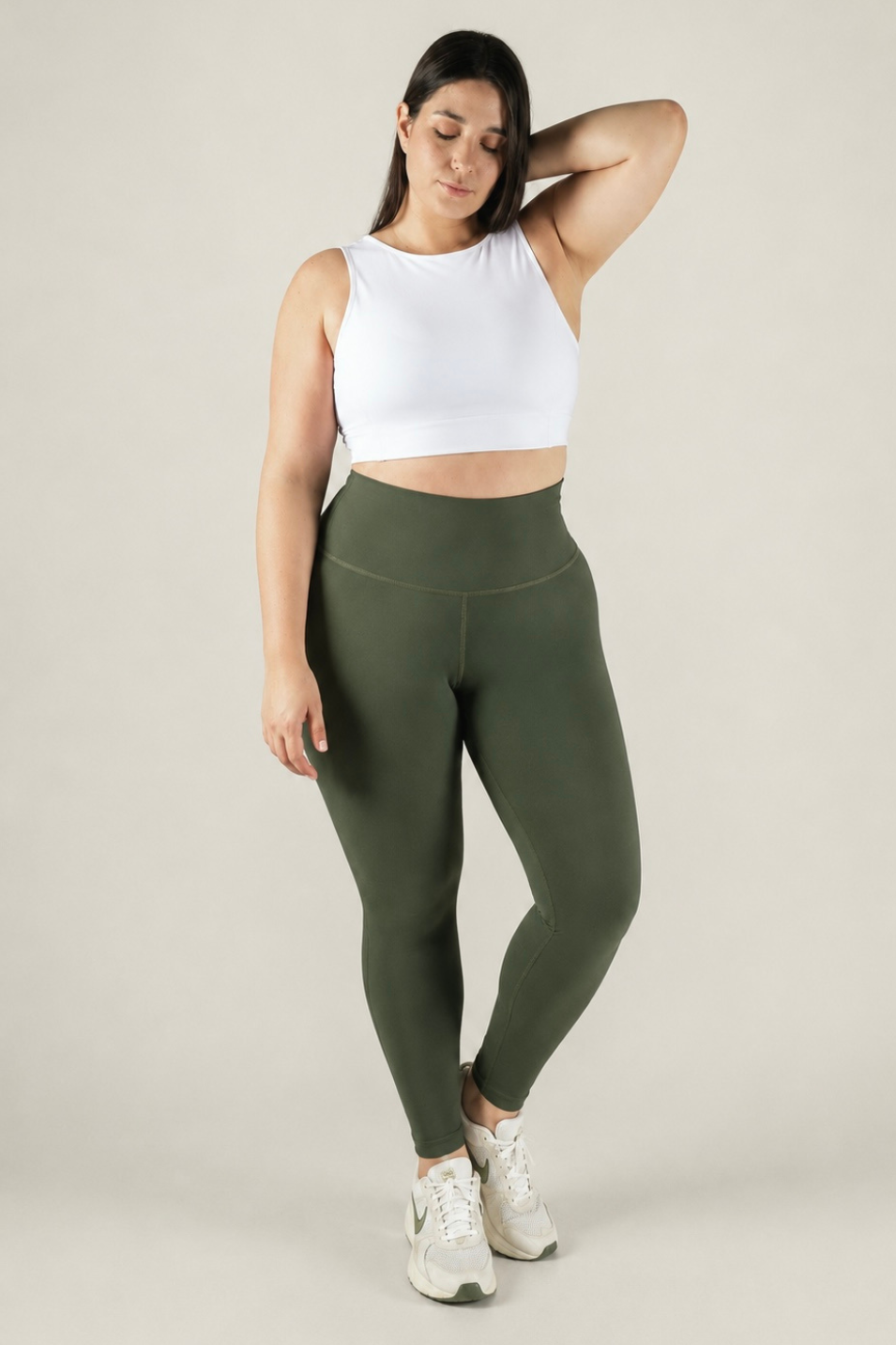 LICRA VERDE MILITAR MATE • L-XL
