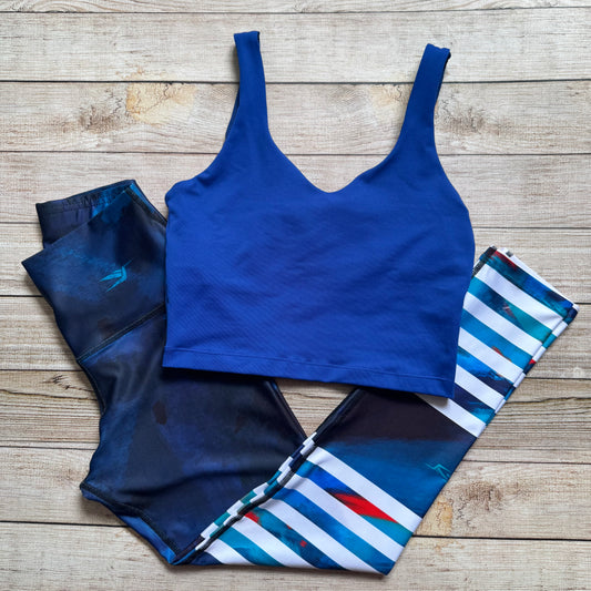 LICRA 571 + TOP PENELOPE AZUL REY