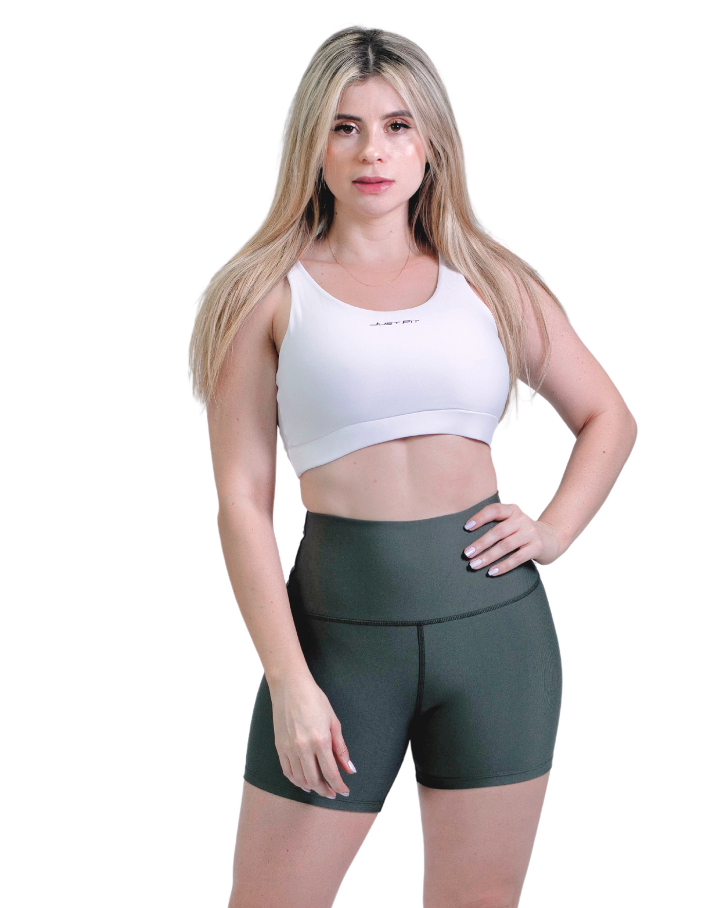 SHORT VERDE MILITAR