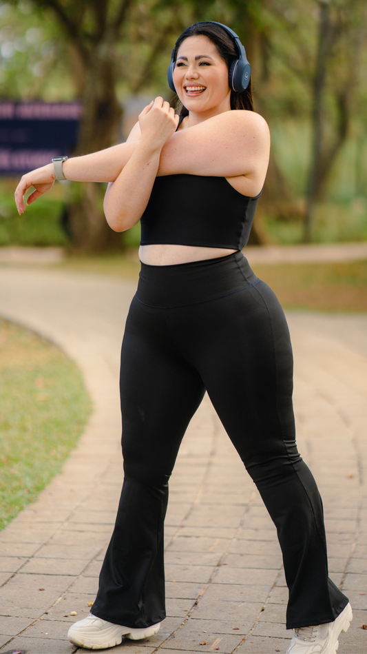 LICRA FLARE NEGRO MATE • L-XL