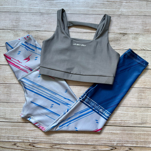 LICRA 552 + TOP JULIA GRIS