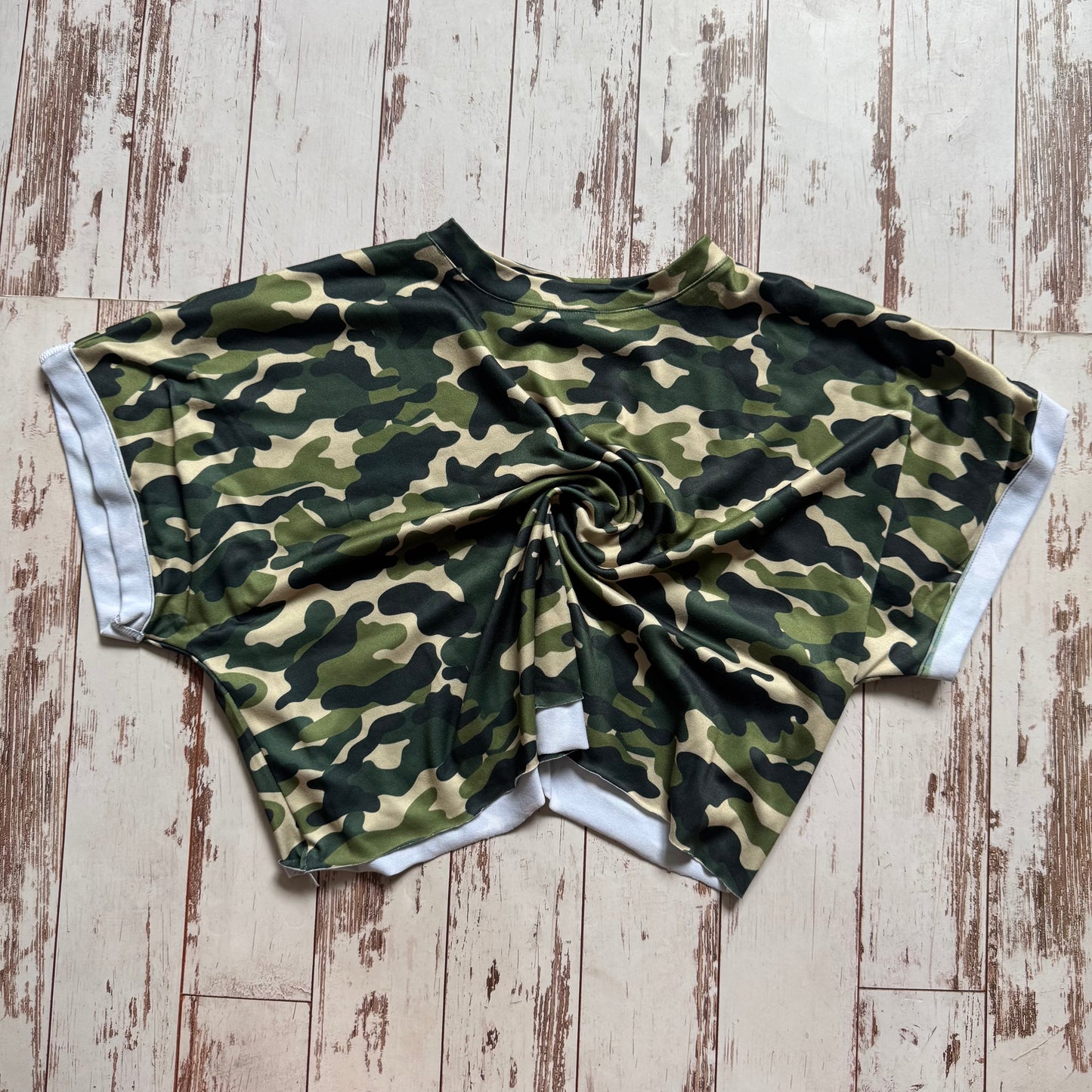 🔻SALE: BLUSA CON MANGA ESTAMPADA